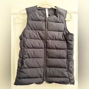 Lululemon Women's Black Quilted Goose Down Puffer Vest
